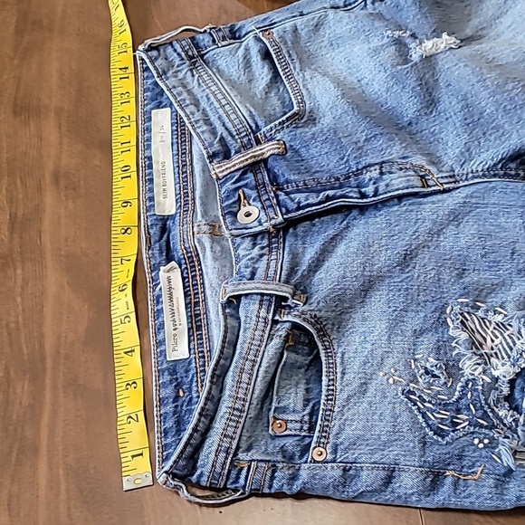 Pilcro and the Letterpress Light Blue Straight Leg Jeans - Picture 5 of 12